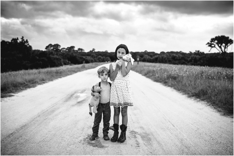 children photo session st. augustine