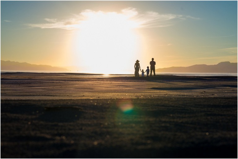 family session at sunset