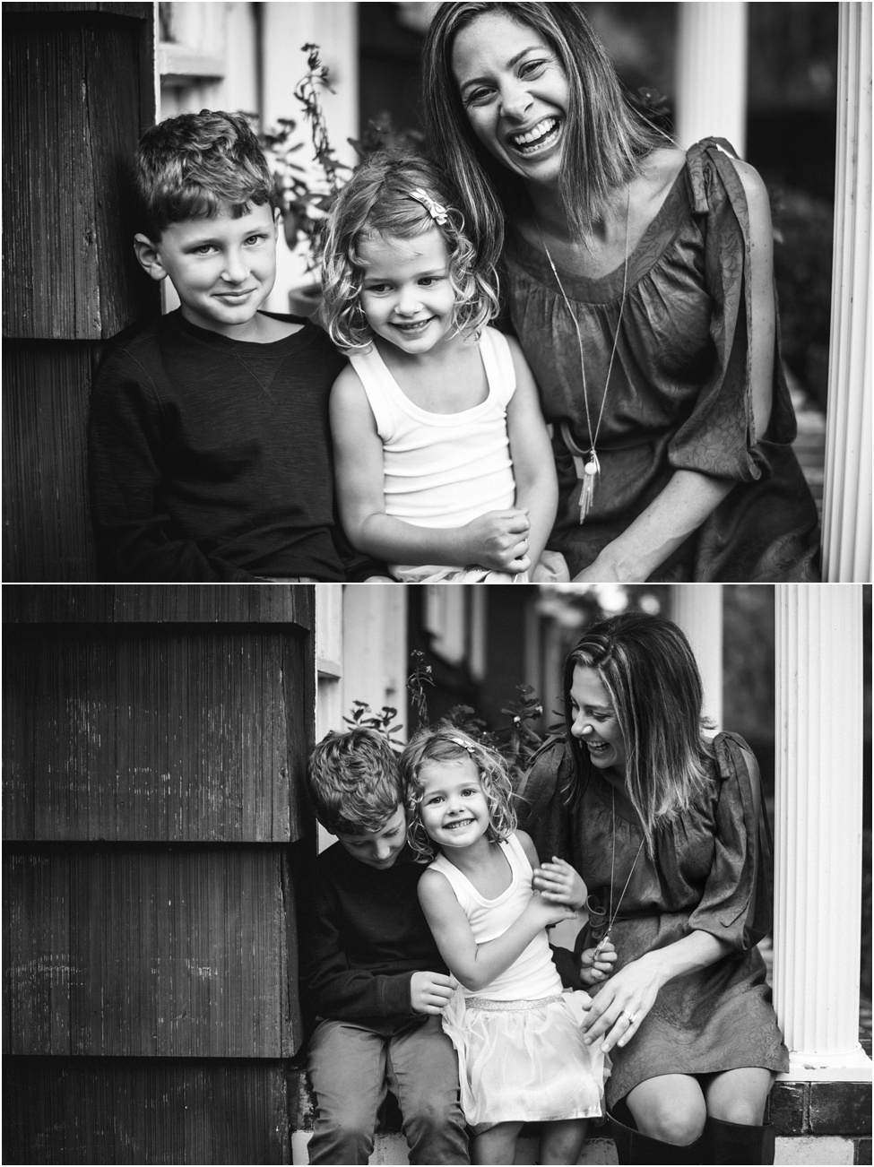Jacksonville family photographer. Mom and children session in San Marco, Riverside area