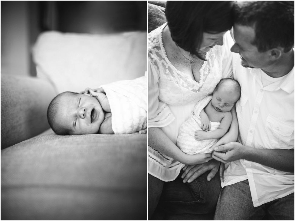 Home, sweet home for this new baby. Jacksonville newborn photographer. Ponte Vedra newborn and family session. 7 days old baby boy