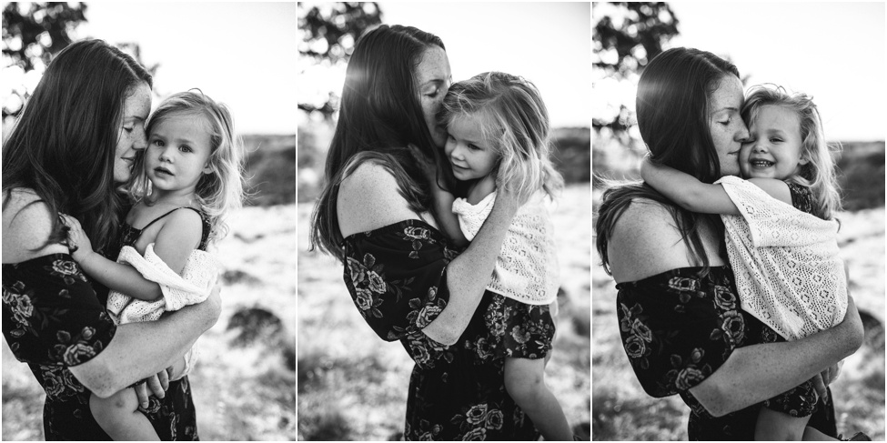 portrait of mom and child hugging | Jacksonville Children Photographer