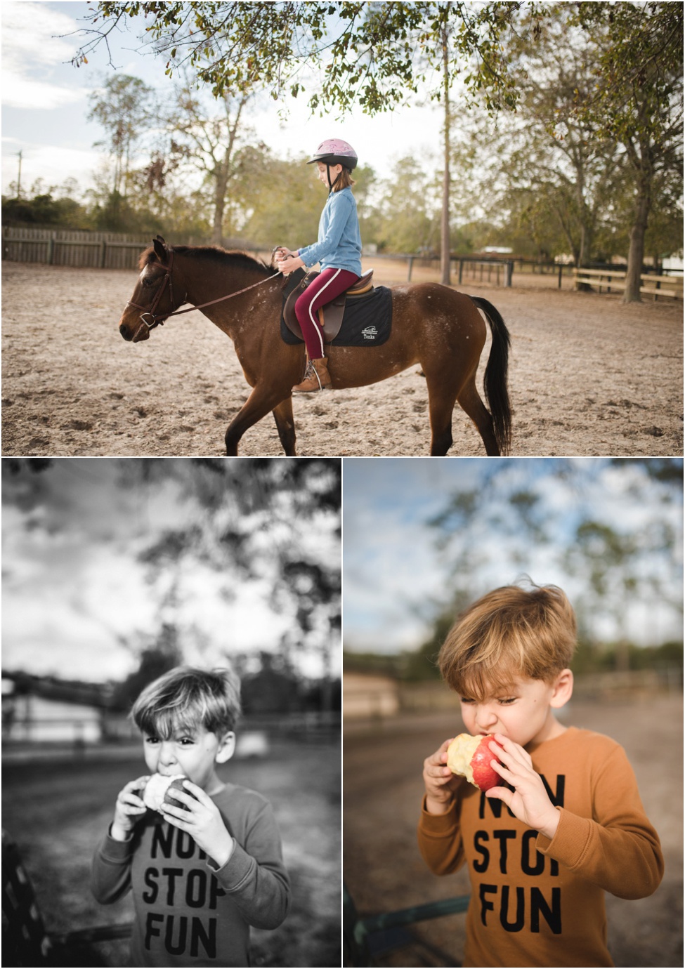Horse riding life in Jacksonville | St. Johns children photographer