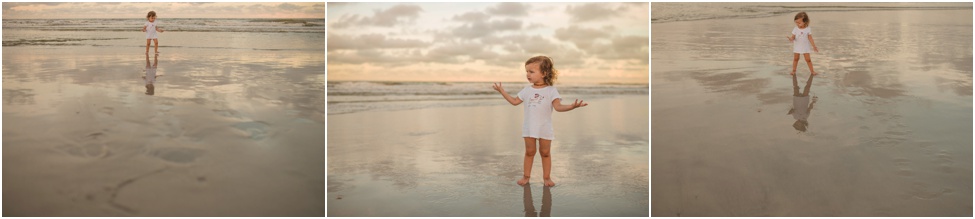 Mentoring session with Jacksonville photographer. Children and family photography. Photo education. Emotive beach session.