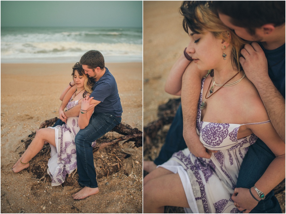Couple beach session | Jacksonville, Florida family, maternity, elopement and children photographer