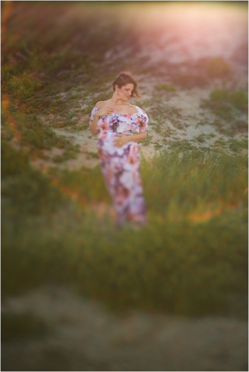 Jacksonville FL maternity photographer. In rainbows beach pregnancy session Ponte Vedra . Expecting moms St. Augustine Florida