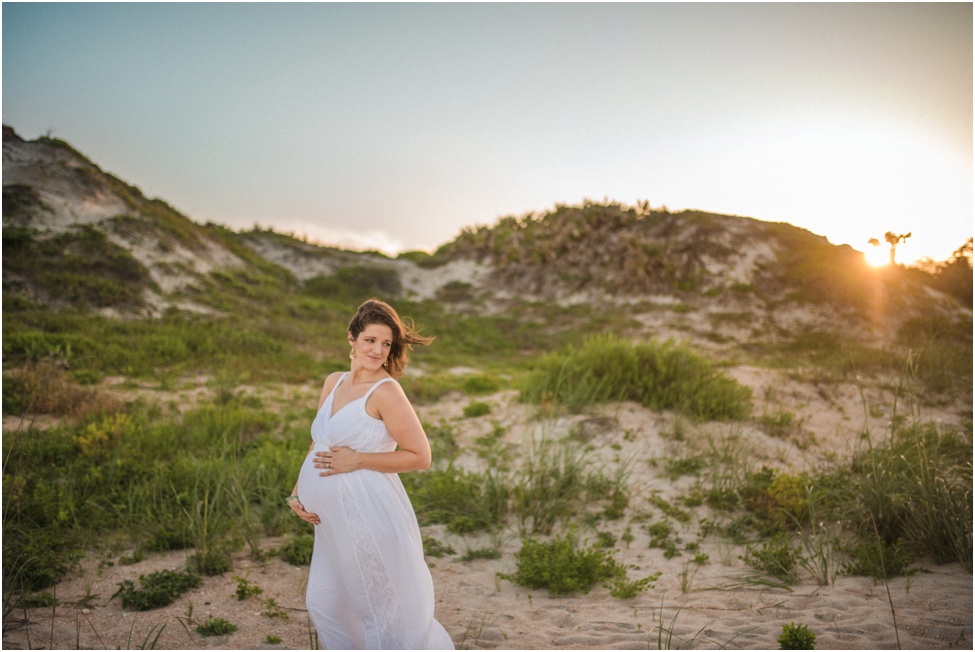 Jacksonville FL maternity photographer. In rainbows beach pregnancy session Ponte Vedra . Expecting moms St. Augustine Florida