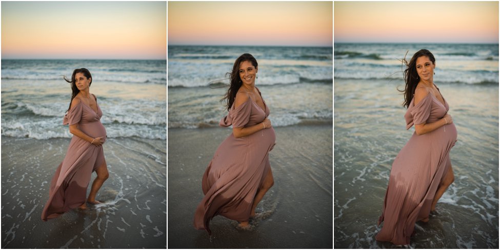 Neptune Beach pregnancy photos | Jacksonville FL maternity photographer