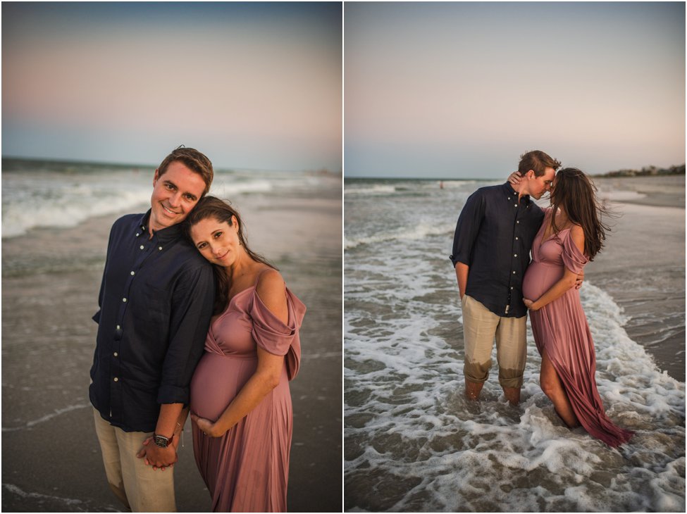 Neptune Beach pregnancy photos | Jacksonville FL maternity photographer