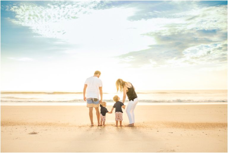 Ponte Vedra Beach Inn Family Photographer | Sunrise session
