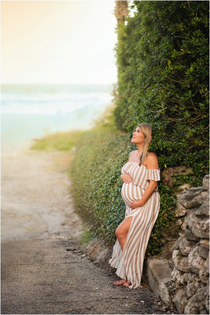 Atlantic Beach FL maternity photographer | couple session Jacksonville