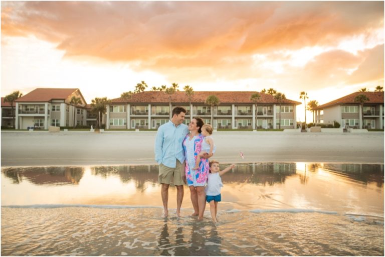 Ponte Vedra Inn Beach Family Session | Jacksonville Photographer