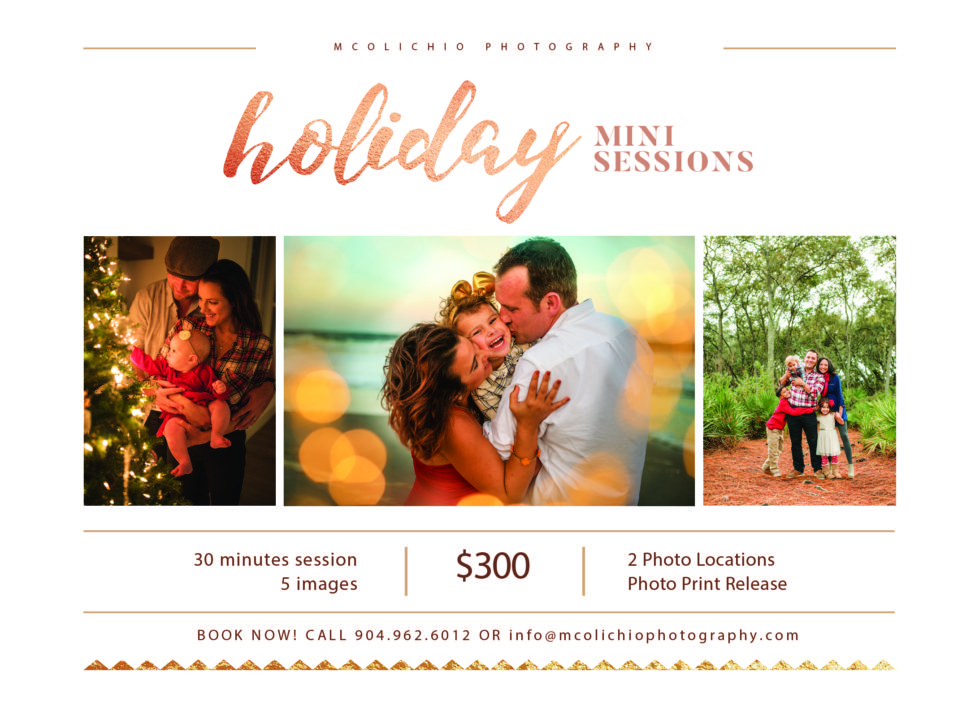 Jacksonville Holiday Mini Sessions