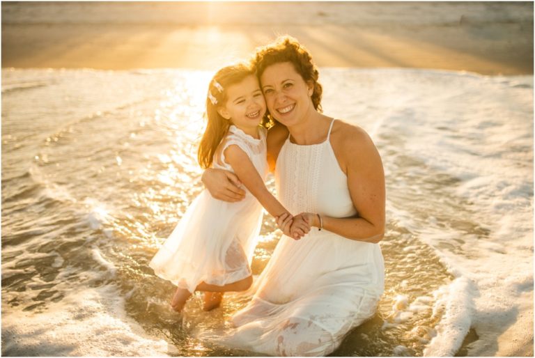 Jacksonville Mom and child beach session