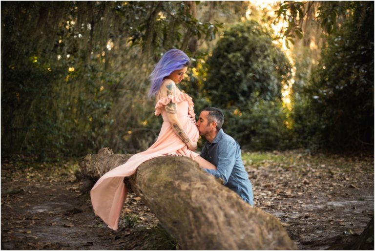 Dreamy pregnancy session. Jacksonville maternity photographer in FL