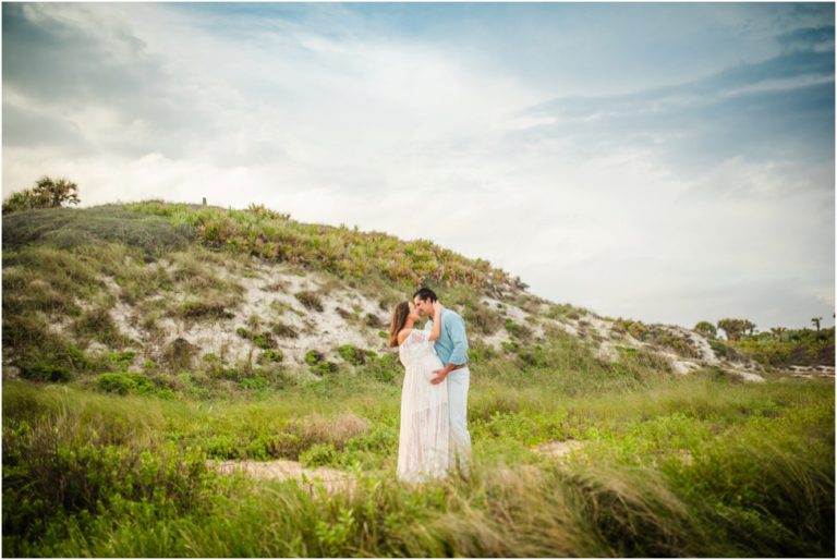 Ponte Vedra sunset Maternity photographer. Beach pregnancy session