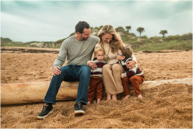 Neptune Beach family photographer. Like a family beach session