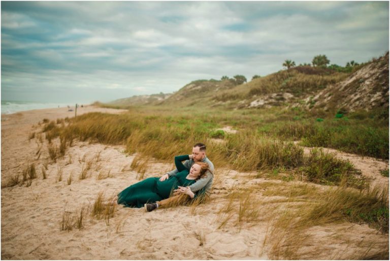 Ponte Vedra Beach sanctuary for parents to be | Beach maternity portraits