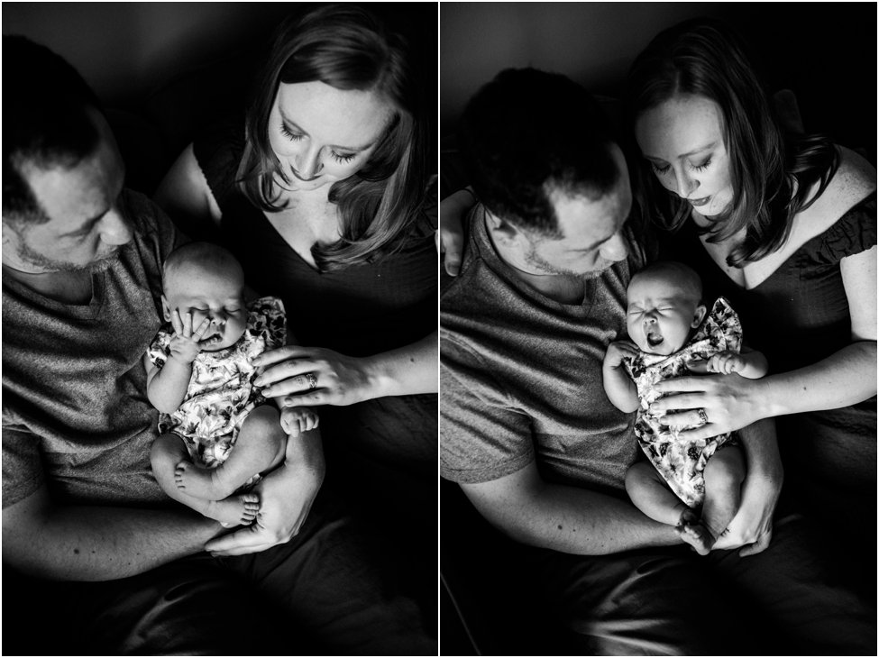 Jacksonville parents with their baby. Jax at home newborn session. At home newborn session Jacksonville Florida_0009.jpg